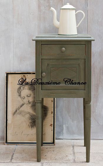 olive chalk paint