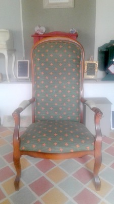 French Armchair before painting.