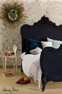 Bed paint in Athenian Black